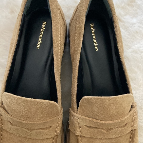 Reformation Agathea chunky loafers size 8 - Picture 2 of 4